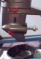 Меняем масло в редукторе мотора Tohatsu