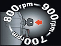 Tohatsu система контроля скорости вращения на холостом ходу